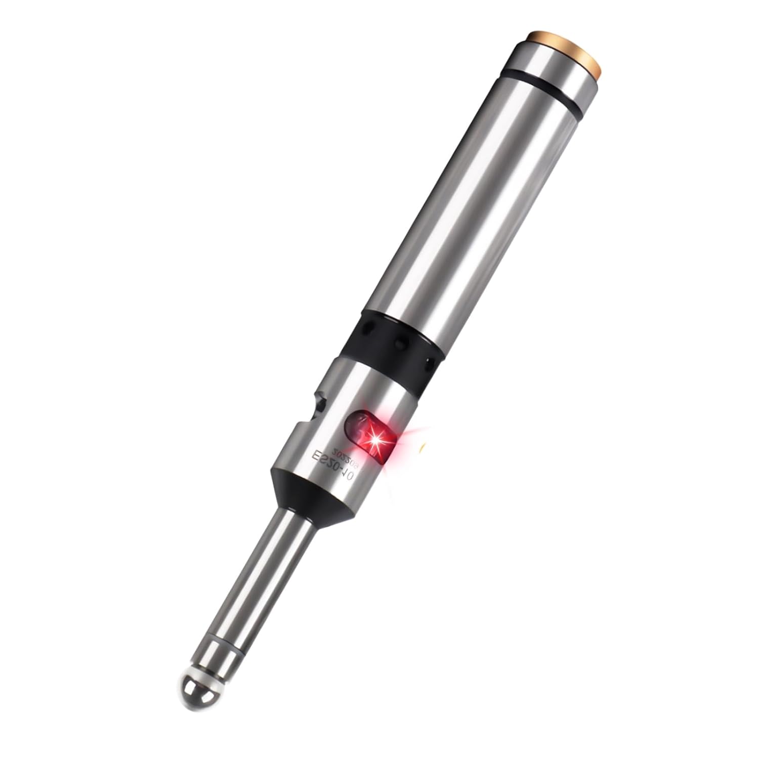 Precision Electronic Edge Finder, 10mm Non-Magnetic Photoelectric Optical Edge Finder with Led Beep, CNC Lathe Milling Machine Mechanical Rotation Measurements