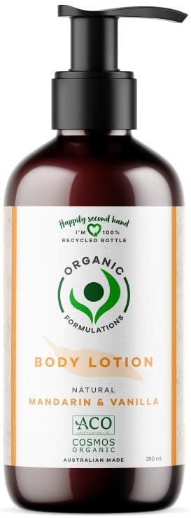 Organic Formulations Mandarin & Vanilla Body Lotion 250mL