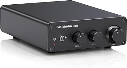 Fosi Audio TB10D 600W TPA3255 Power Amplifier Home Audio HiFi Stereo Class D Digital 2 Channel Integrated Mini Passive Speaker Amp