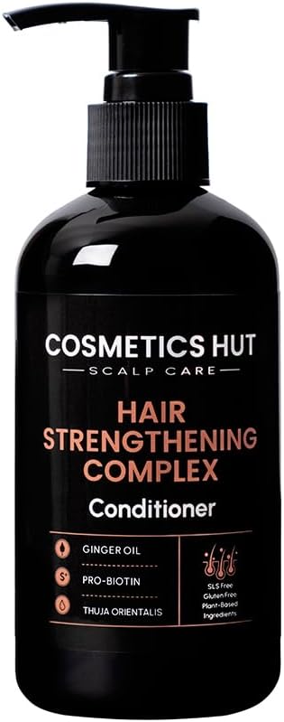 DHT Reducing Conditioner for Hair Regrowth with Biotin and Peppermint, Enriched with Platyclaudus Orientalis Keratin Shampoo growth complex
