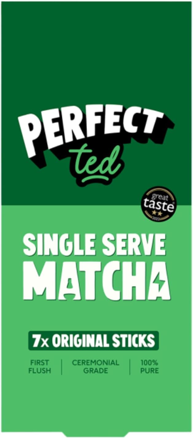 Perfect Ted 7 Original Sticks Single Serve Matcha 10.5g (7 x 1.5 g)