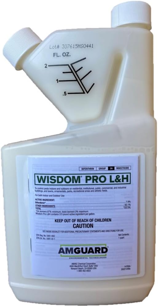 Wisdom Pro L&H 7.9% Bifenthrin Insecticide Concentrate (Quart)
