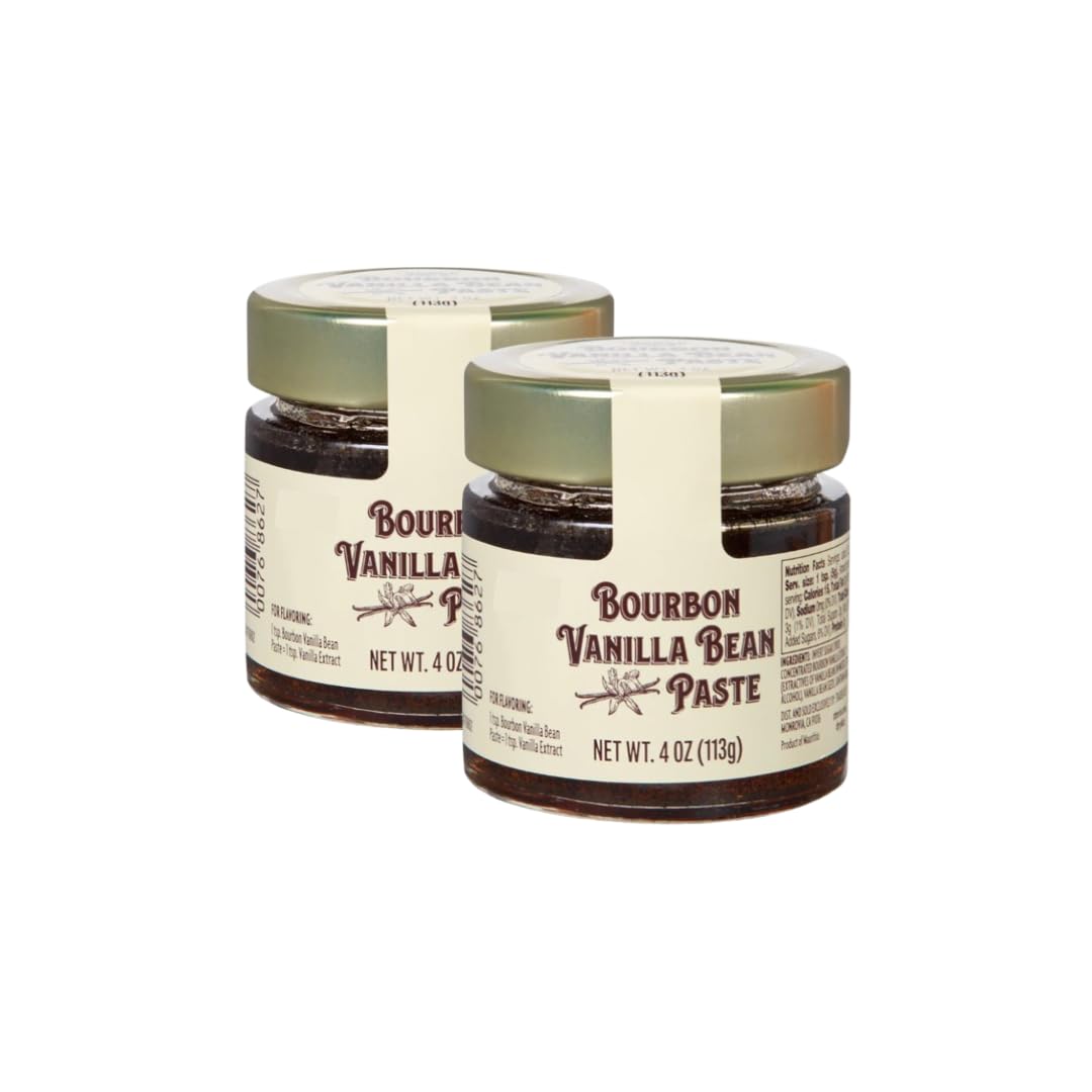 Trader Js Bourbon Vanilla Bean Paste 4 oz (113g) - 2 COUNT