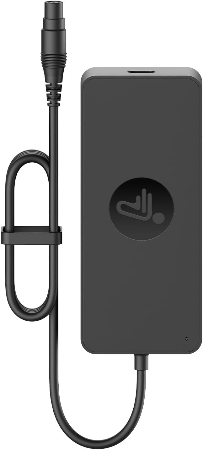 Segway eKickScooter Flash Charger - 48V 1.3A Fast Electric Scooter Charger, Compatible MAX G3, F3, F3 Pro, GT3, ZT3 Pro | Compact, Reliable, and Safe Charging