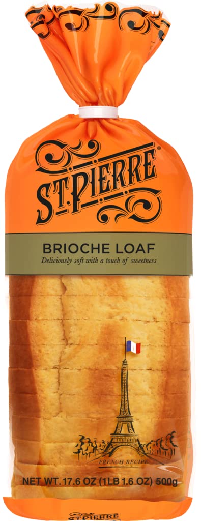 St. Pierre, Sliced Brioche Loaf, 17.6 Oz