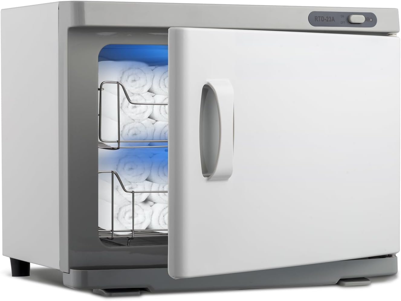 Karlhome Professional Hot Towel Warmer Cabinet, 23L Large Towel Heater for Facial Spa, Hair Beauty, Massage, Salon Equipment and Home, White