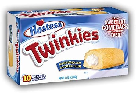 Hostess Twinkies 385 g (Pack of 1, Total 10 Cakes)