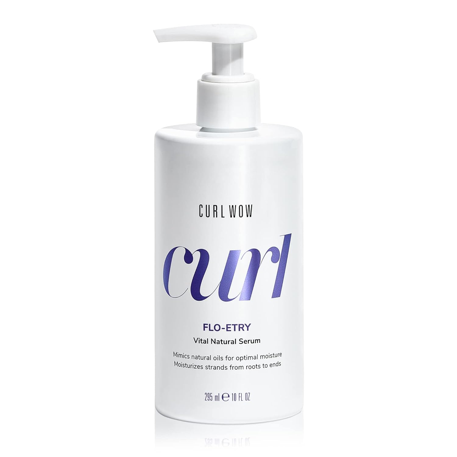 COLOR WOW Curl Wow Flo-etry Vital Natural Serum – Rich-oil blend moisturizes dry, dehydrated strands from root to tip for instantly plump, plush, juicy curls | No weight or greasy feel
