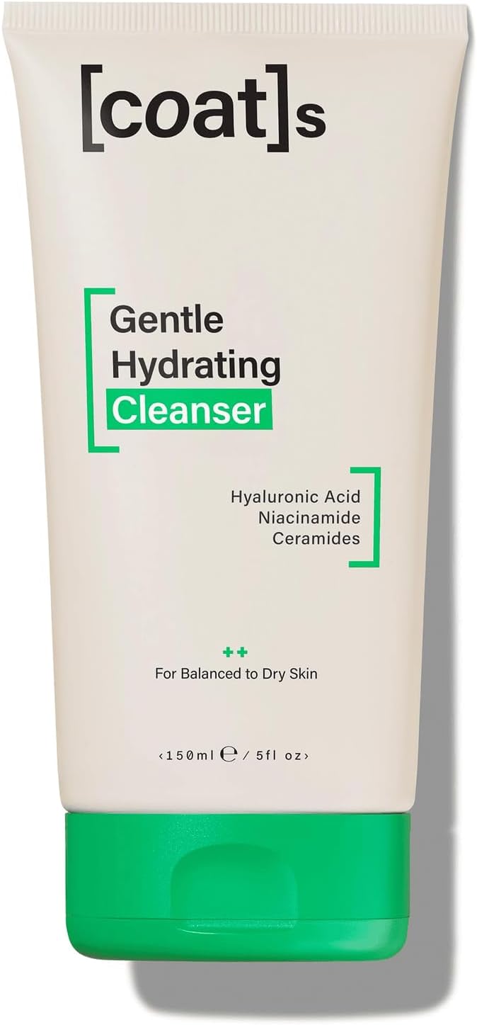 Coats Gentle Hydrating Cleanser – Prevents Breakouts + Protects the Skin Barrier For Soft Clean + Clear Skin – Dermatologically Approved, Designed for Teens + Young Skin – 150 ml