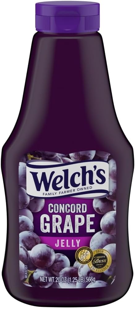 Welch's Grape Jelly Large 566g Squeezable Welch's