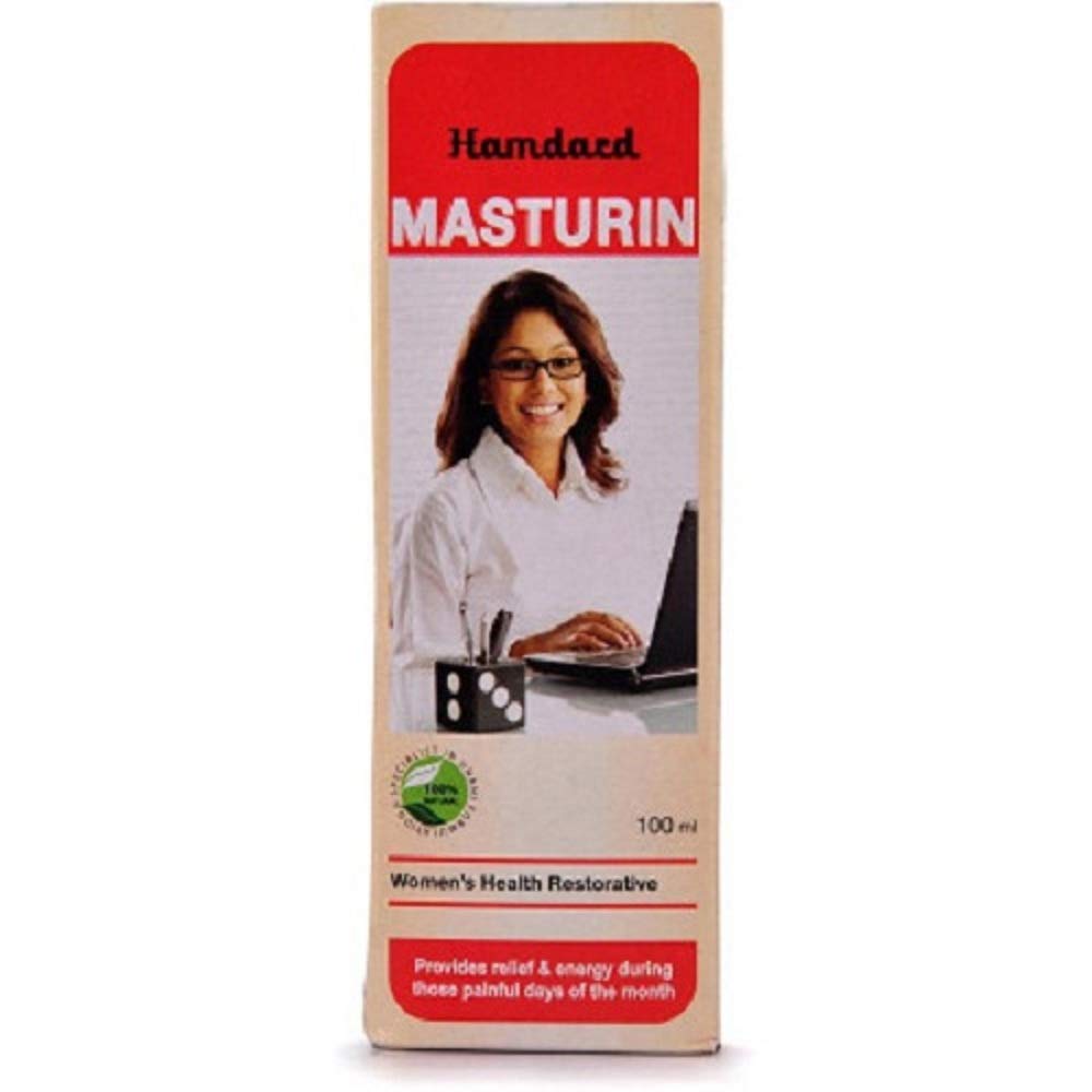 Hamdard Masturin Syrup (100ml) (Pack of 3)