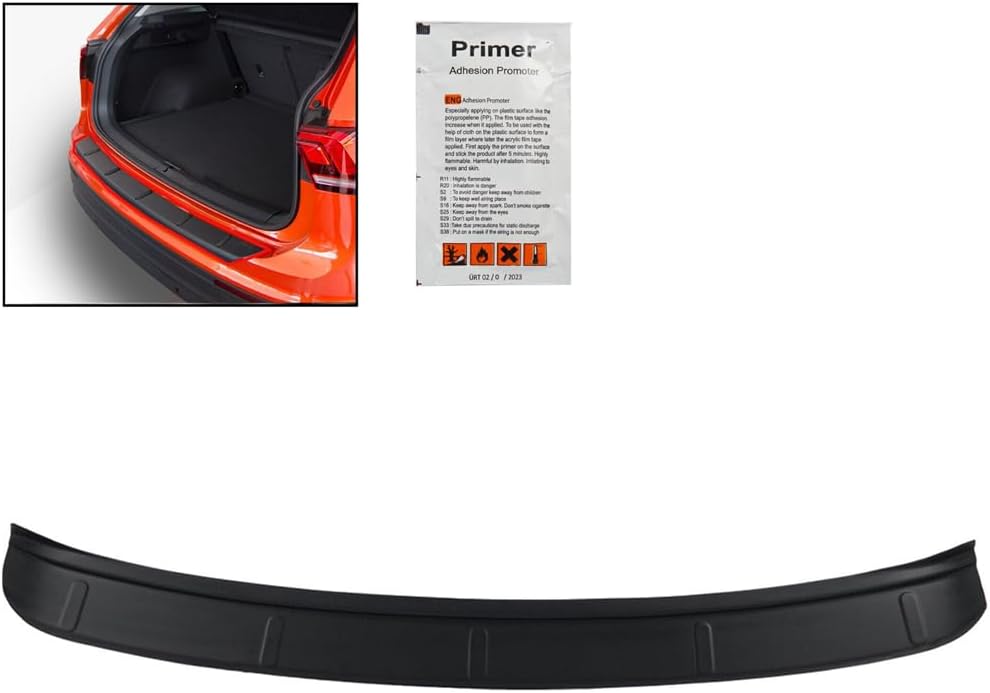 ROBUST Rear Bumper Trim Cover Protector Step Guard for Volkswagen Tiguan Mk2 2016-2020