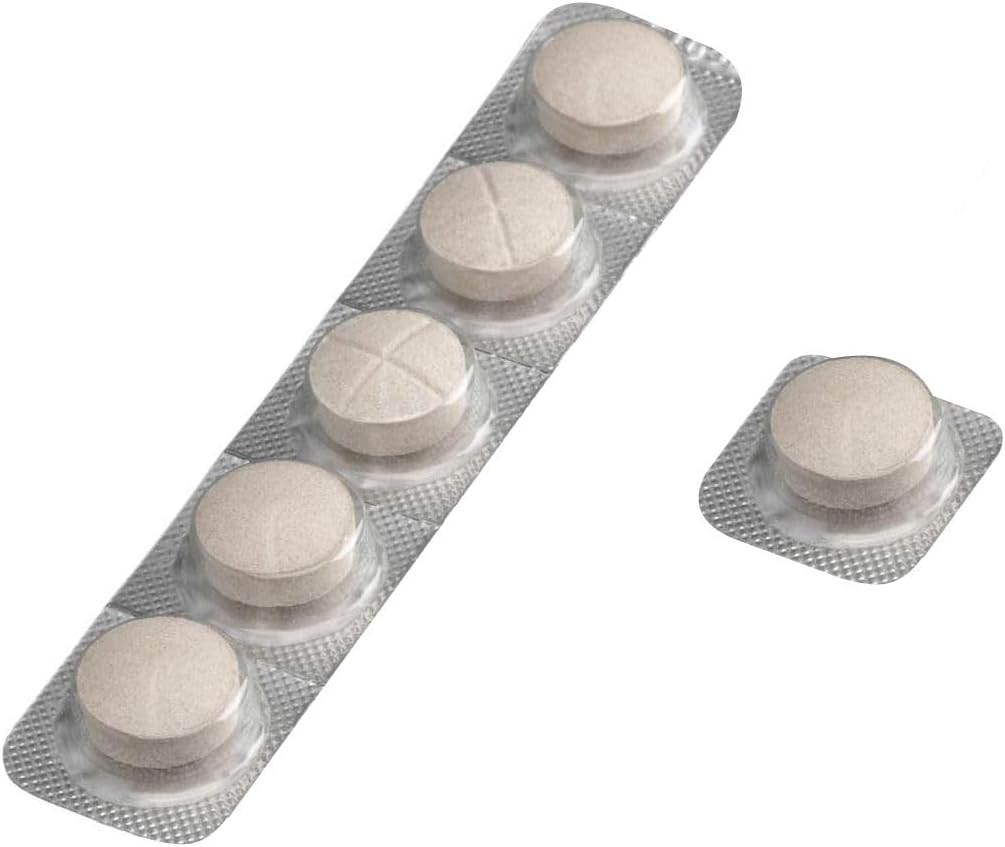 Microbial Rennet Tablets for Cheesemaking, 6 Tablets, Coagulates 78 Gallons of Milk