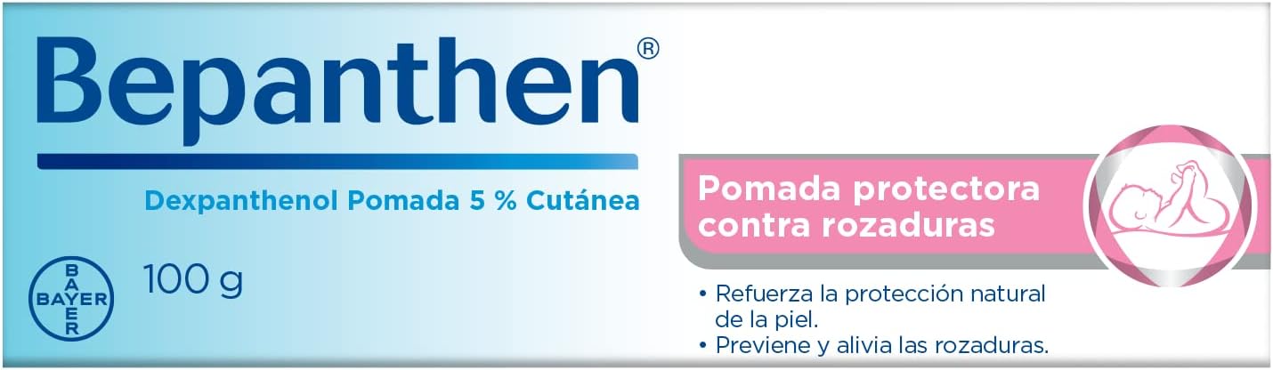 Bepanthen - Pomada protectora Contra rozaduras, 100 g