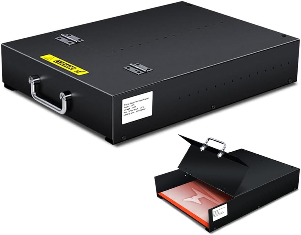 DTF Curing Oven, A3/A4/A5 DTF Oven Dryer, Maximum Temperature Up to 150°C, Fast Drying in 20-30 Seconds, for Heat Transfer Printing