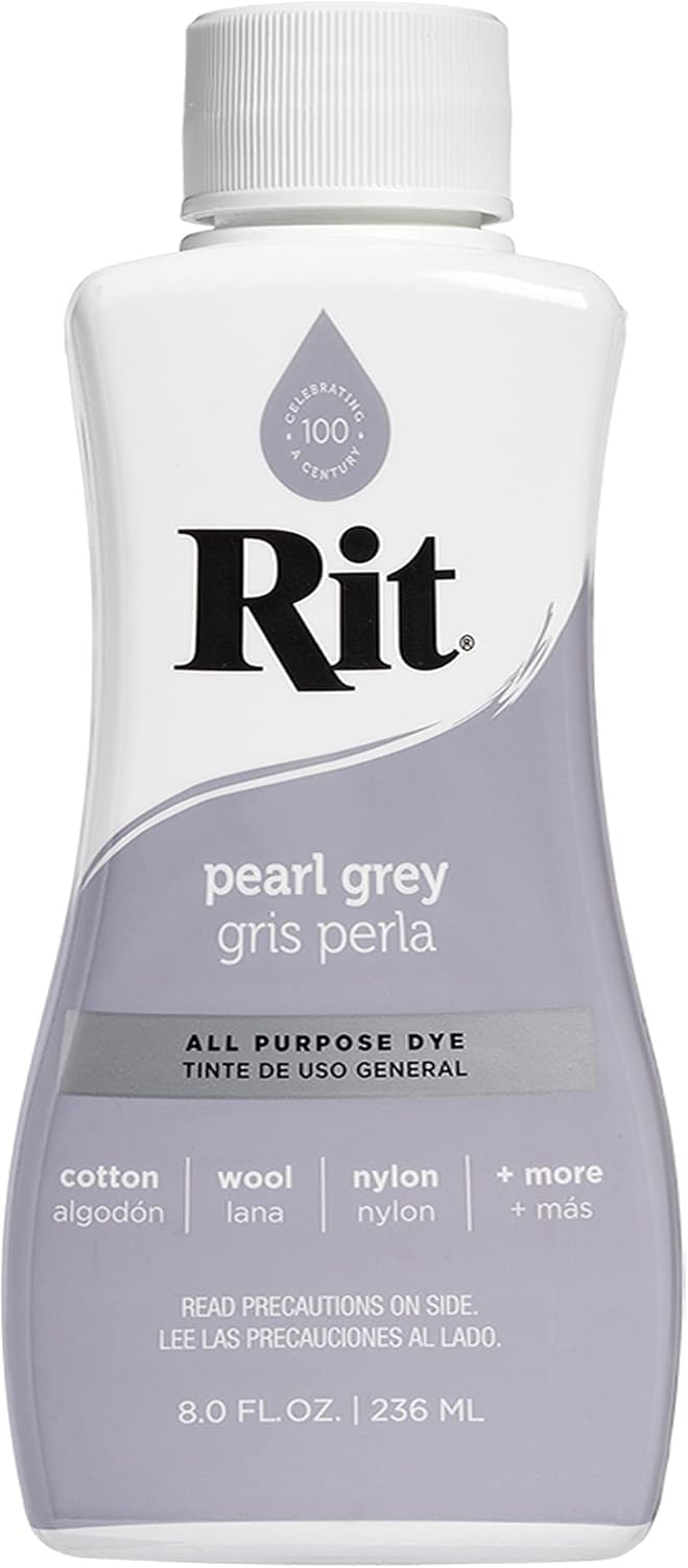 Rit Liquid Dye, Pearl Gray 8oz