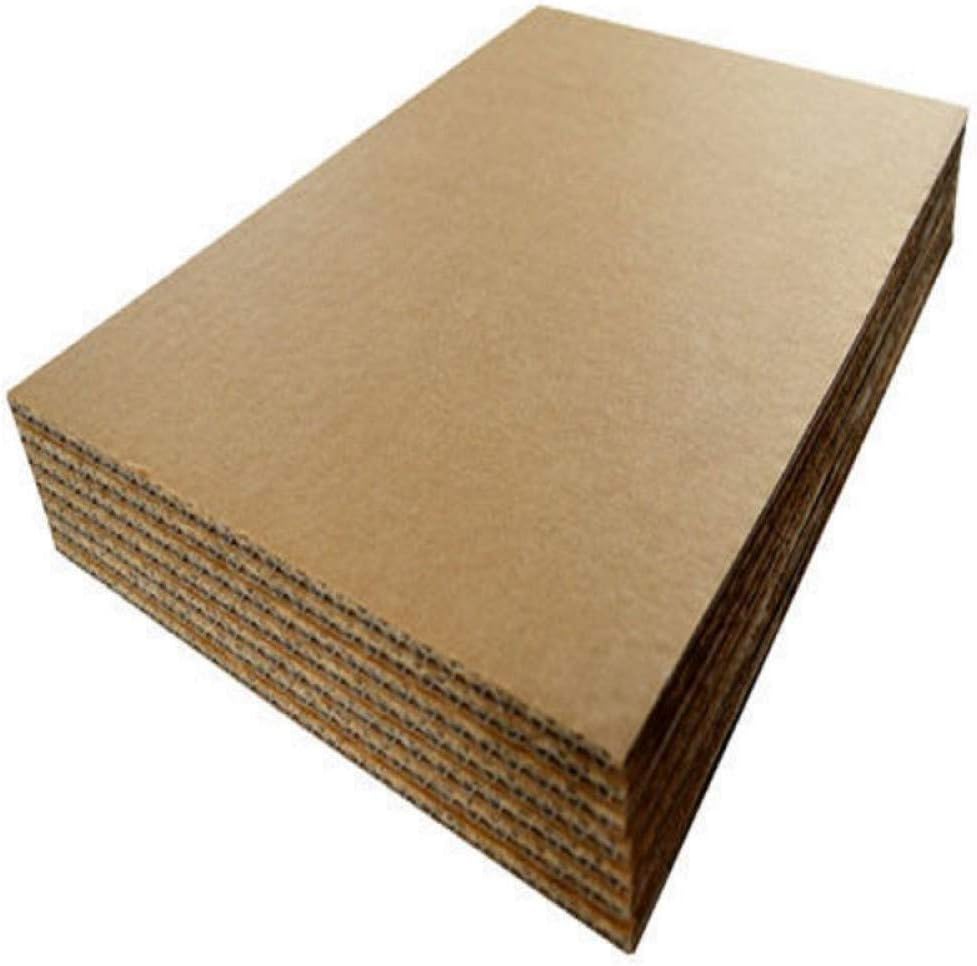1190mm x 775mm Double Wall Cardboard Corrugated Sheets Pads Art Craft Board (10)