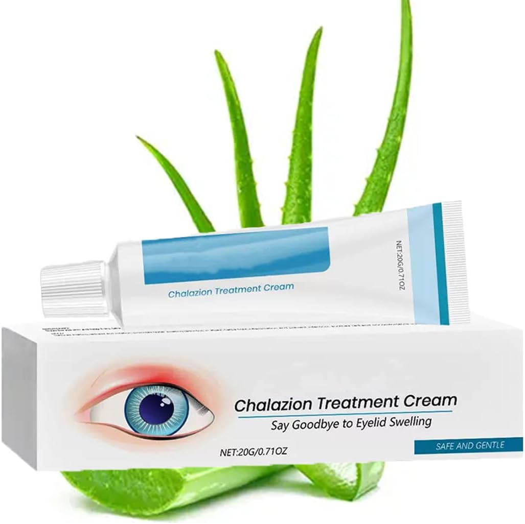 Eyelid Cream For Blepharitis,Chalazion Remover, Stye Eye Treatment,Blepharitis Treatment Eye Cream，Used for Blepharitis Treatment, Swelling, dry Eyes and Cleaning Eyelashes 20g