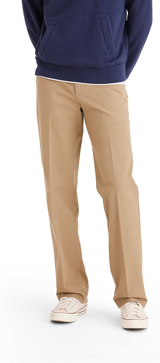 Dockers Men's Classic Fit Workday Khaki Smart 360 FLEX Pants (Standard and Big & Tall)