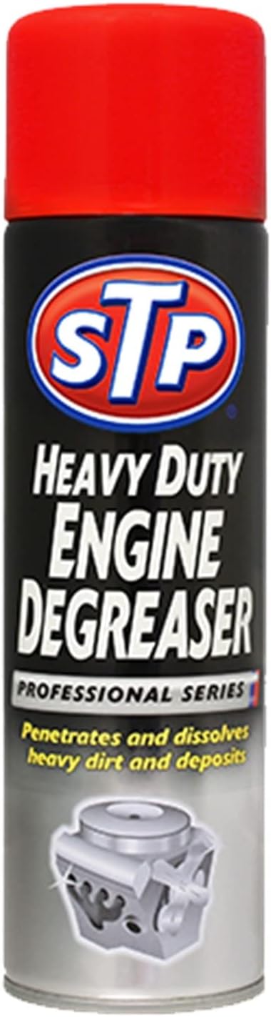 STP Engine Degreaser Professional Series 500ml, Penetrates and Dissolves Heavy Dirt and Deposits, Easily and Quickly Restore your Engine's Performance for a Smoother Engine