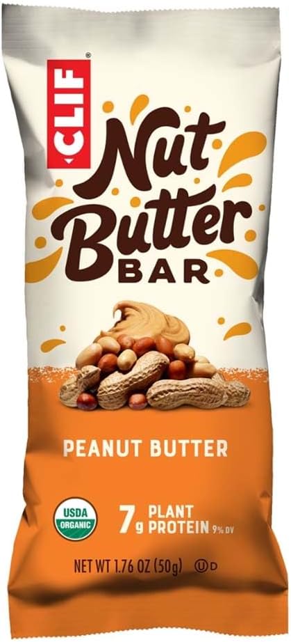 Clif Bar Nut Butter Bar, Peanut Butter, 50 g (6)