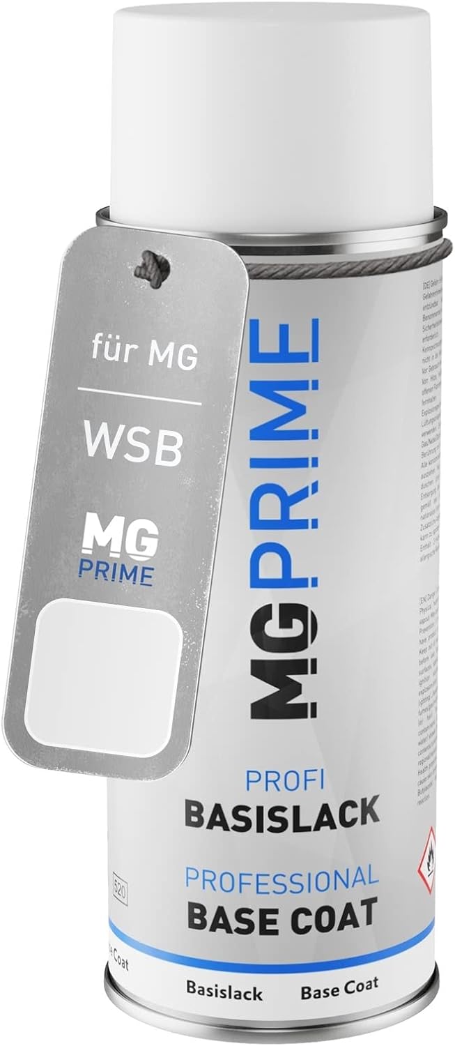 MG PRIME Car paint spray can for MG WSB / 5WSB Xin White Solid