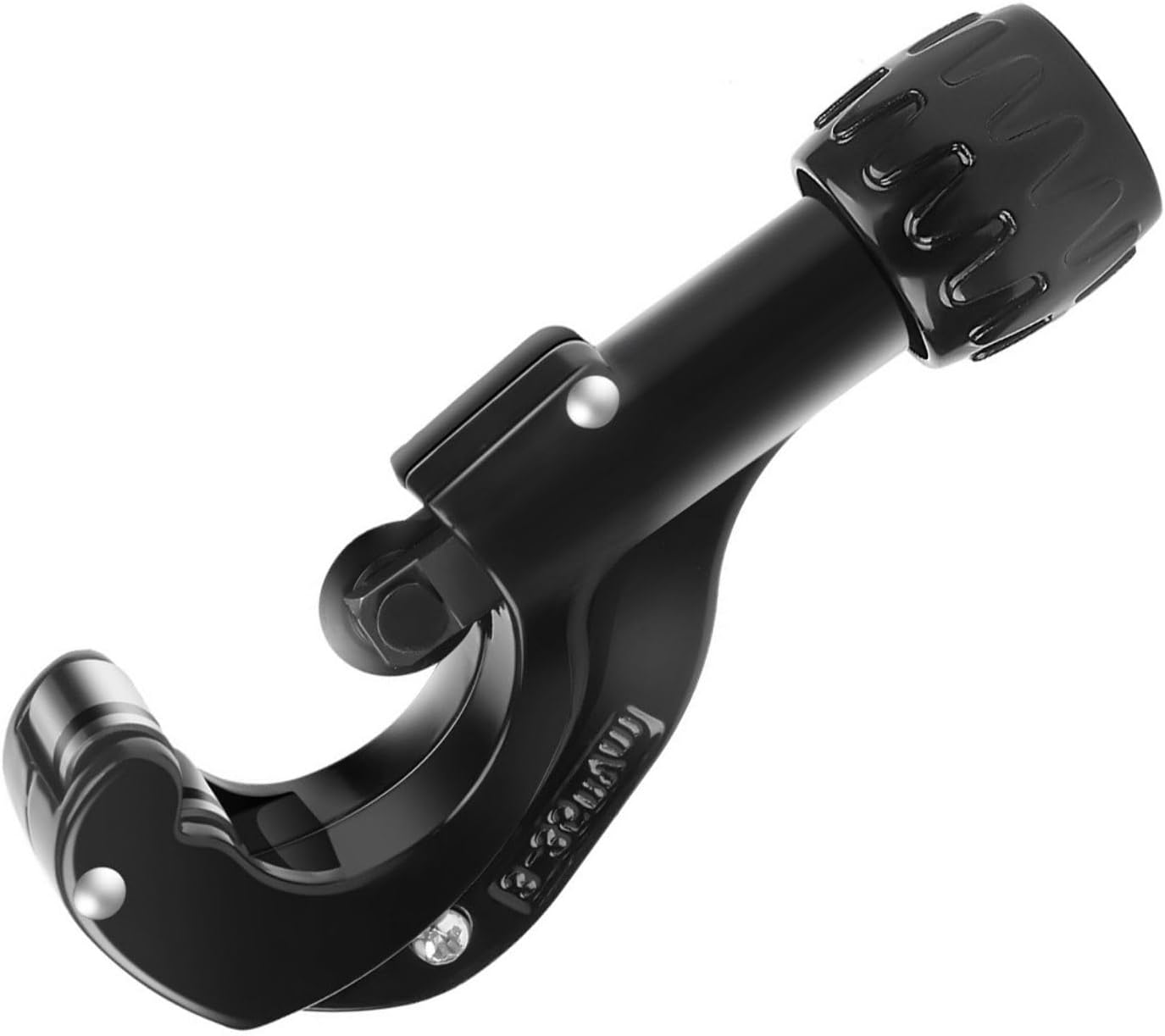 Flexzion Tube Cutter, Heavy Duty Tubing Pipe Cutter, 1/8 to 1-3/8 inch Cutting Diameter w/Reamer, Ideal for Cutting Copper, Aluminum, Brass, Steel, Plastic and More