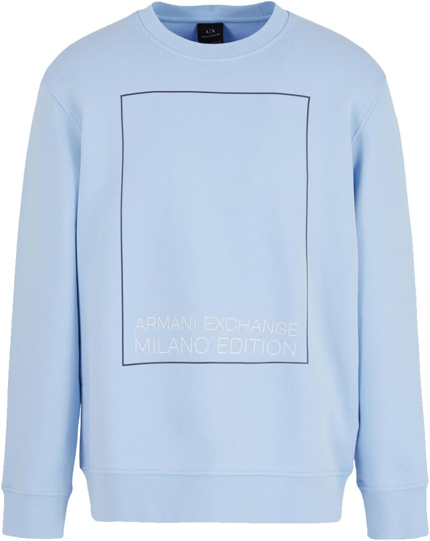 Armani Exchange Men's Milano Edition Pullover Crewneck Sweatshirt