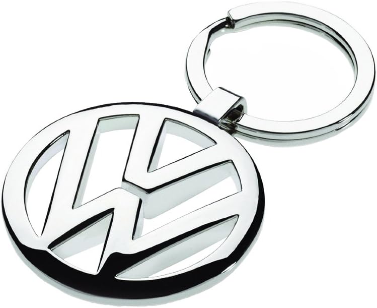 Volkswagen 000087908 Keyring Keychain, Silver