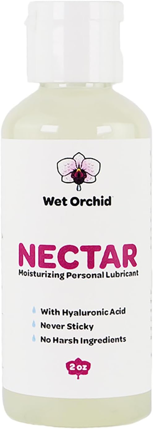 Nectar Personal Lubricant with Hyaluronic by Wet Orchid 2 oz