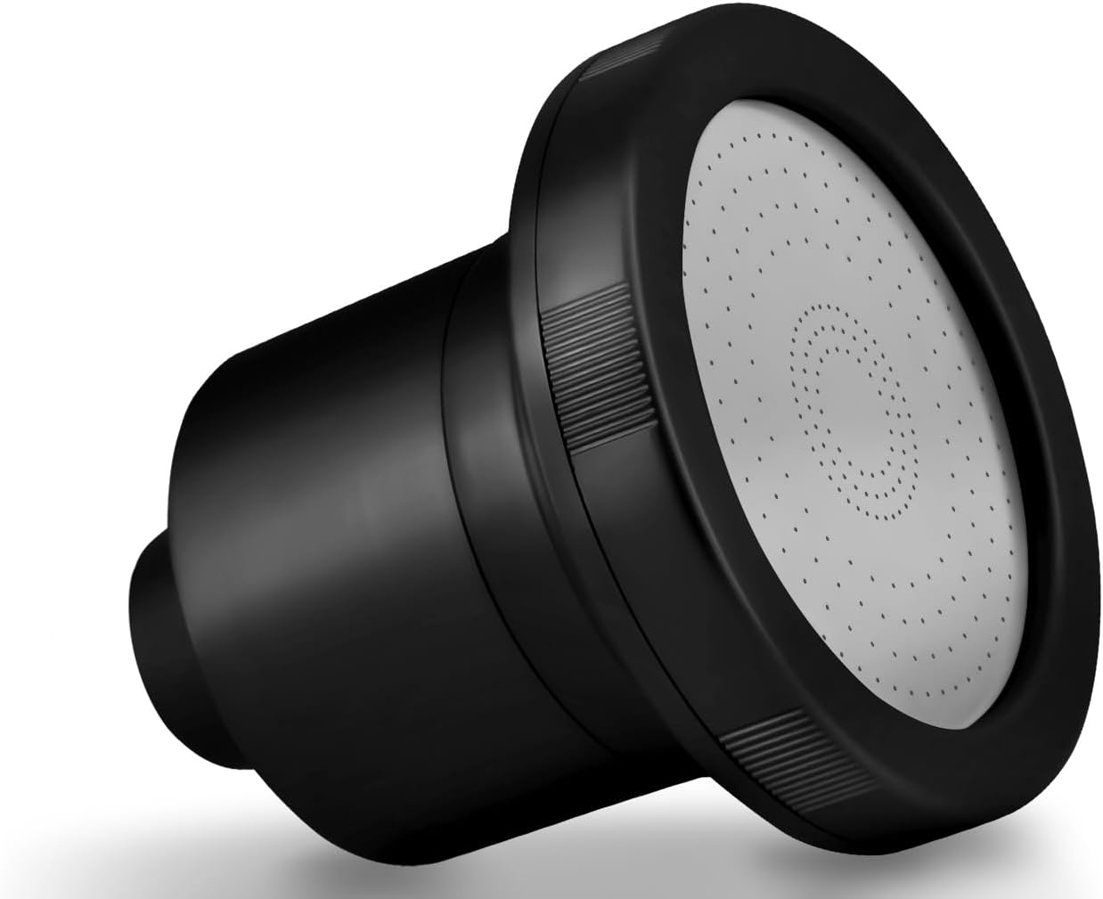 Filtered Shower Head - High-Pressure Showerhead with Water Filter System | Ideal for Hair and Skincare | Shower Water Filter System | Improve Beauty and Personal Care Routine (‎Frosted Black)