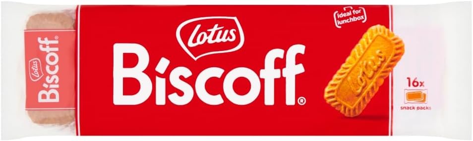 Lotus Biscoff Biscuits Snack Pack, 16 x 15g