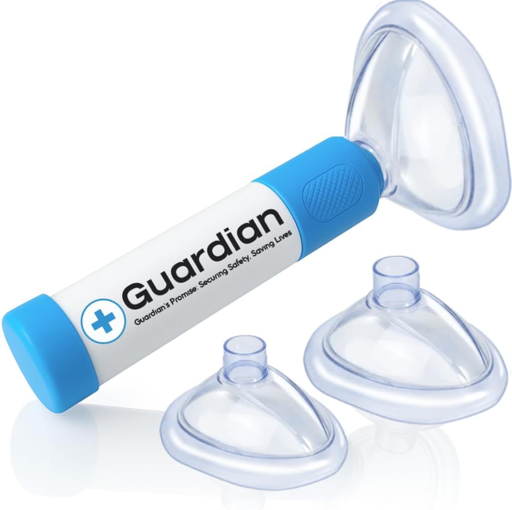 Anti-Choking Device for Kids and Adults with 2 Masks, Choking Rescue Device, Portable Choking Rescue Device, First Aid Device for Choking, FSA-HSA Eligible – Home Kit