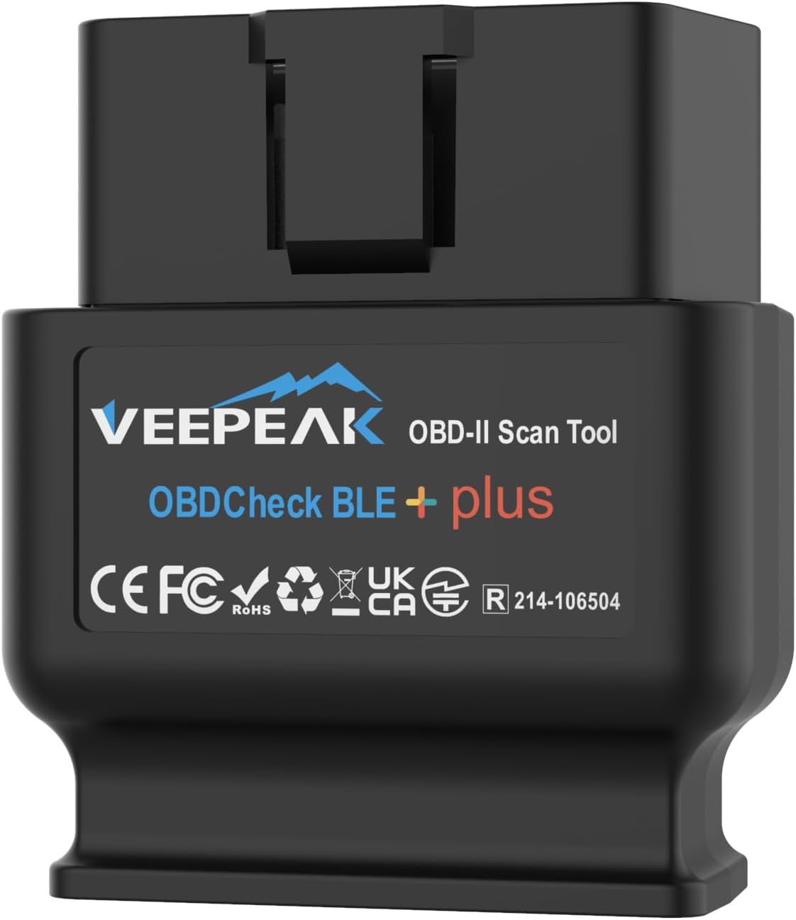 Veepeak OBDCheck BLE+ Bluetooth OBD II Scanner Car EOBD Engine Code Reader Auto Wireless Diagnostic Scan Tool for iOS & Android