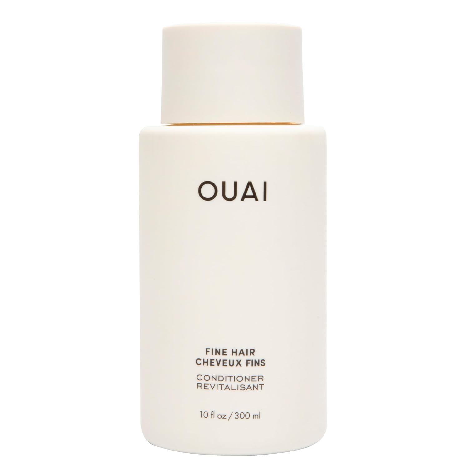 OUAI Fine Hair Conditioner - Volumizing Conditioner for Fine Hair Made with Keratin, Biotin and Chia Seed Oil - Adds Softness, Bounce and Volume - Free from Parabens, Sulfates, and Phthalates (10 Oz)