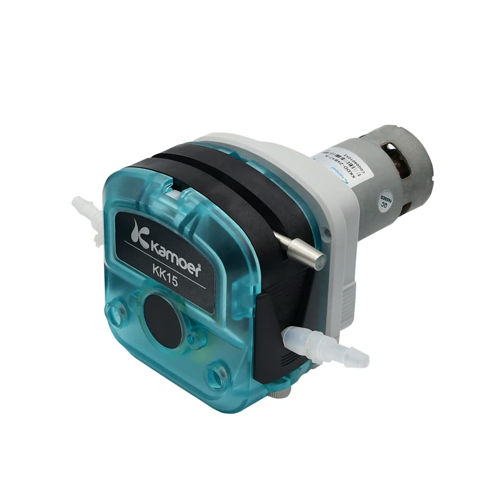 Kamoer KKDD high Flow 1240ml/min Small peristaltic Pump 12V dc Motor Liquid dosing Pump for Viscous and Non-Viscous Liquid Transfer