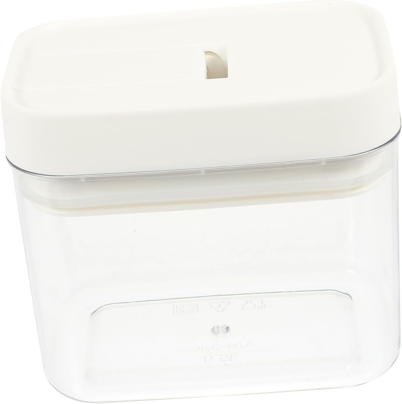 Airtight Transparent Food Storage Container for Kitchen Organization Sealed Cereal Box Compact Kitchen Box for Snacks and Pantry Staples