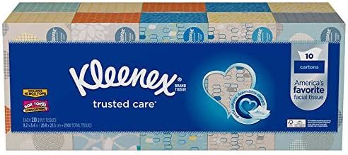 Kleenex Facial Tissue, 10 Pack - 230 Tissues in each box