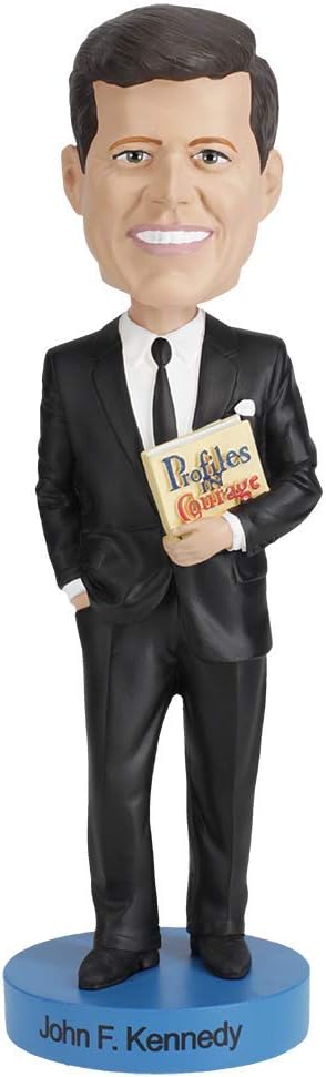 Royal Bobbles John F. Kennedy Bobblehead, Premium Polyresin Lifelike Figure, Unique Serial Number, Exquisite Detail
