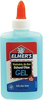 Elmer’s Liquid Gel School Glue, Washable, 4 Ounces, 1 Count