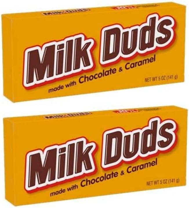 x 2 Box of HERSHEY'S Milk Duds Theatre Box 141g Original