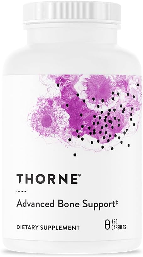 THORNE - Advanced Bone Support‡ - (Formerly Oscap) - Bone Health Supplement with Calcium and Vitamin D* - 120 Capsules