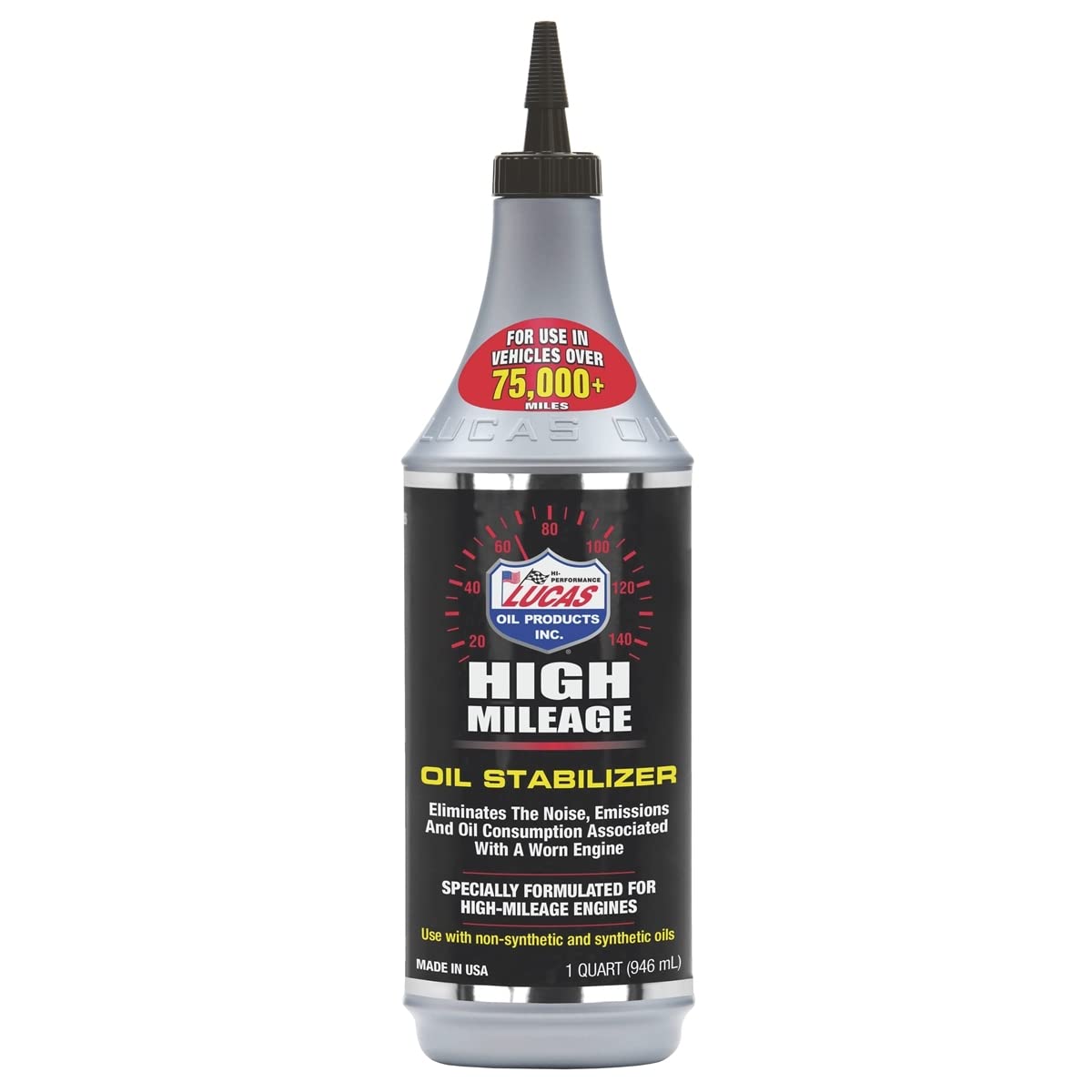 Lucas Oil 10118 High Mileage Oil Stabilizer - 1 Quart