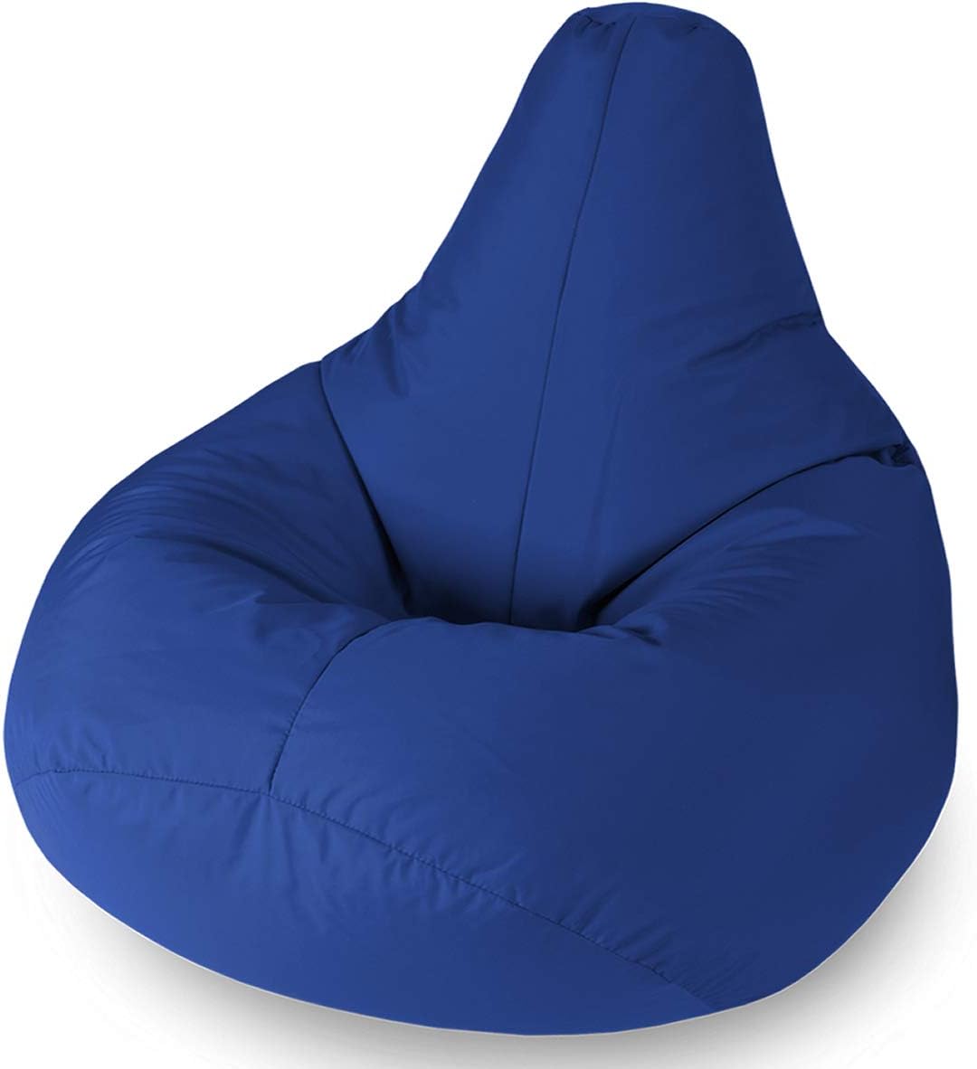 Beautiful Beanbags - Highback Beanbag for Kids - Indoor/Outdoor Lounge Chair - Water Resistant - 35 Inches - Manufactured in UK - Blue
