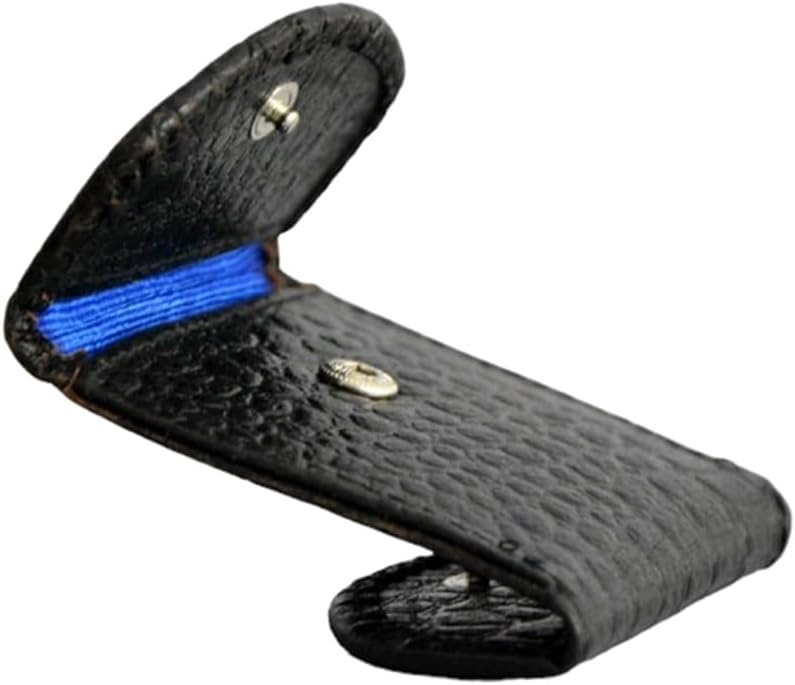 MilesMagic Himber Coin Purse Gimmick | for Magician’s Coin Vanishing, Switching Rings, Money Change Card Utility Close Up Accessory for Real Magic Tricks, Black