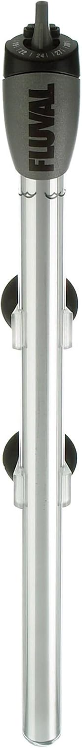 Fluval M 50-Watt Submersible Aquarium Heater – Compact, Reliable Heating with Mirror Technology for Fresh & Saltwater Tanks Up to 15 Gallons