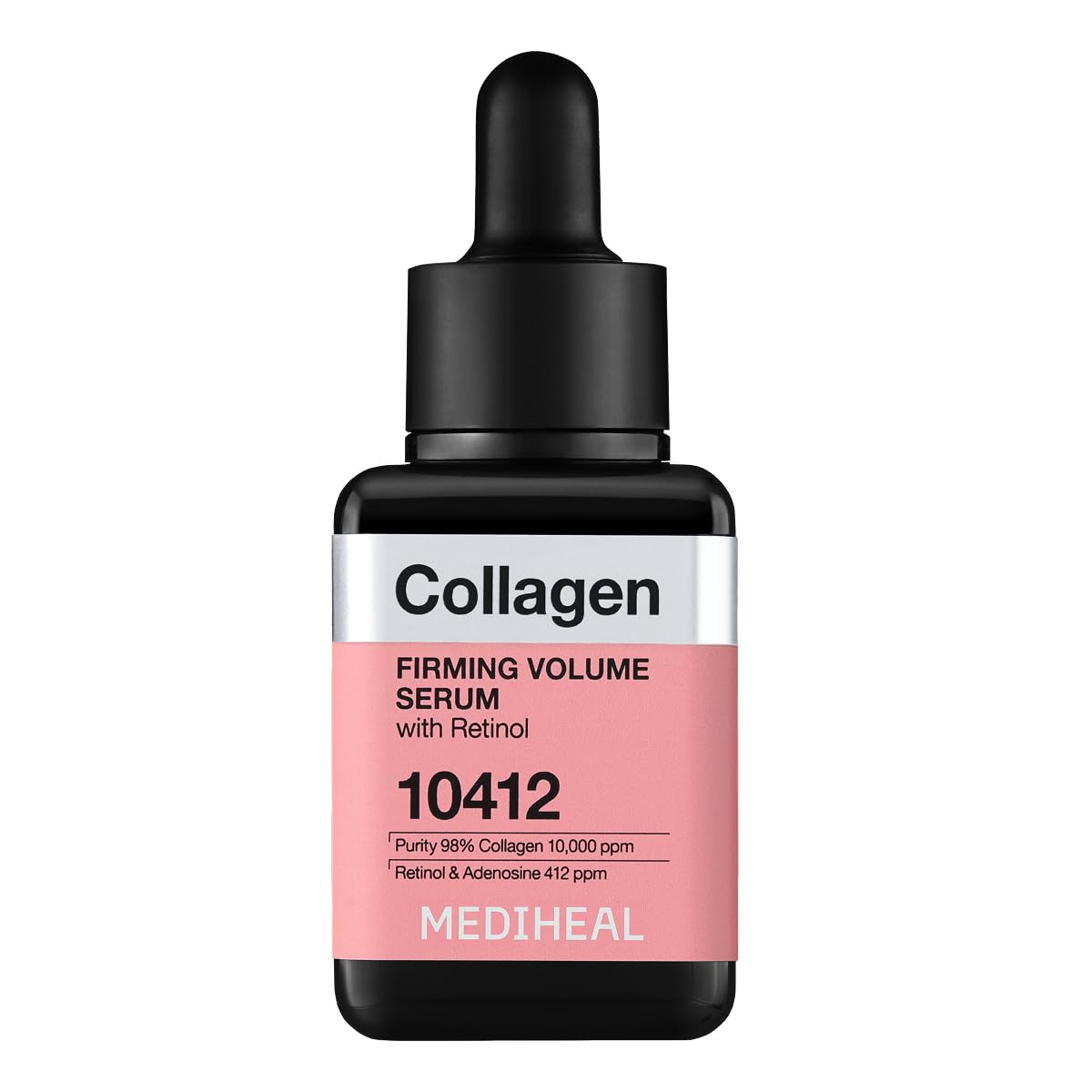 Mediheal Collagen Firming Volume Serum with Retinol 1.35 fl oz - Face Serum for Korean Glass Skin Look, Anti-Wrinkle, Pore Care & Long-Lasting Hydration
