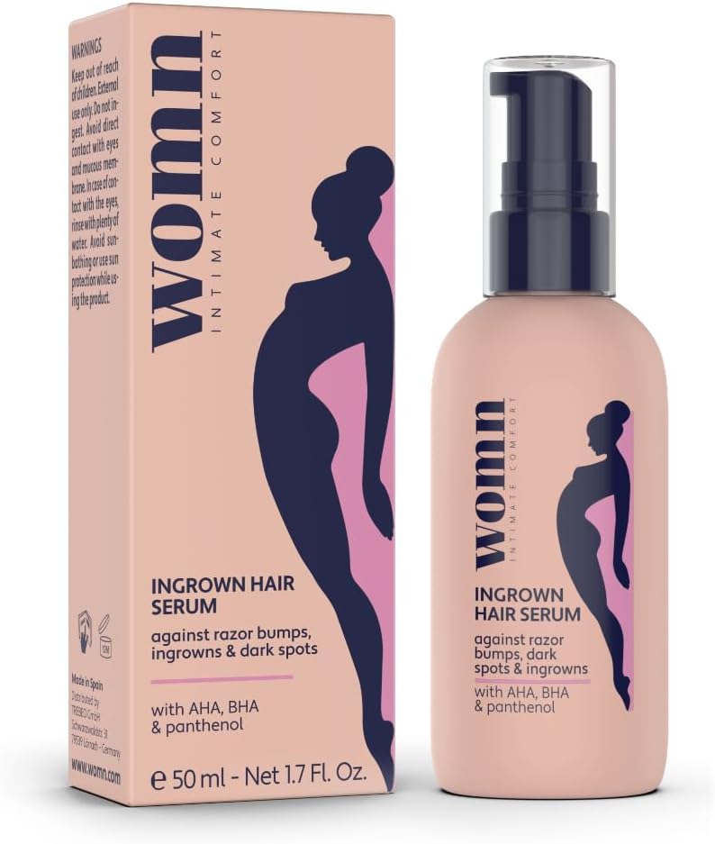womn Intimate Comfort INGROWN HAIR SERUM - serum against ingrowns, razor bumps & skin discolorations, 50ml