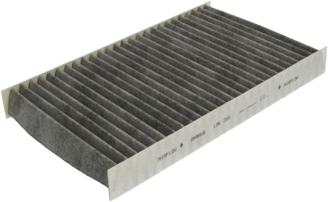 MAHLE LAK 280 Interior Cabin Air Filter - Carbon Activated Pollen Filter - with odor protection - Car