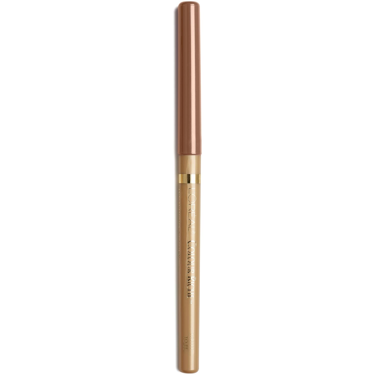 L'Oreal Paris Colour Riche Lip Liner Pencil, Creamy Lip Liner with Omega 3 and Vitamin E, 782 Toffee To Be (Warm Deep Brown), Pack of 2